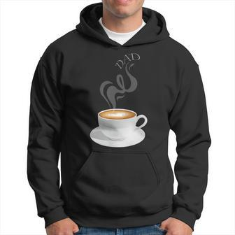 Latte Dad Gift For Mens Hoodie | Mazezy
