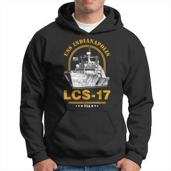 Lcs-17 Uss Indianapolis Hoodie - Seseable