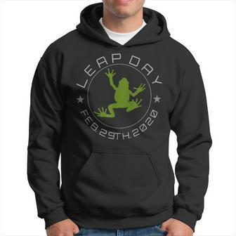 Leap Day Birthday 2020 Funny Frog Leap Year Birthday Hoodie | Mazezy