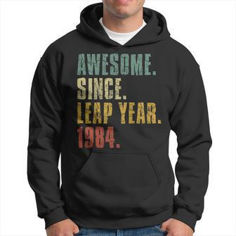 Leap Year Birthday Shirt Awesome Since Leap Year 1984 Hoodie | Mazezy