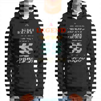 A Legend Was Born Jahrestag Vintage Farben Hoodie - Seseable
