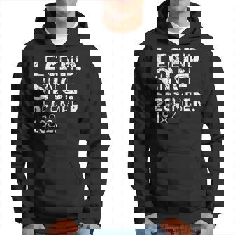 Legend Since December 1982 Geburtstagsfeier Frau Ehemann Hoodie - Seseable
