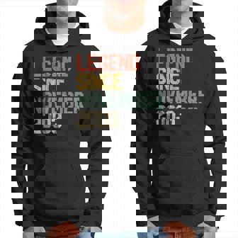 Legend Since November 2003 16Th Birthday Gift 16 Year Old Hoodie | Mazezy