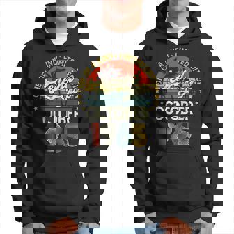 Legend Since October 1965 57 Years Old Gifts 57Th Birthday V2 Men Hoodie Graphic Print Hooded Sweatshirt - Thegiftio UK
