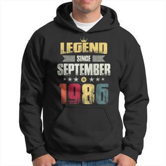 Legende Seit 1986 Hoodie zum 33. Geburtstag für Männer und Frauen - Seseable