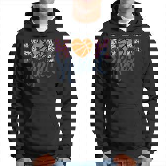Leopard Basketball Mom Squad Basketball Mothers Day Hoodie - Thegiftio