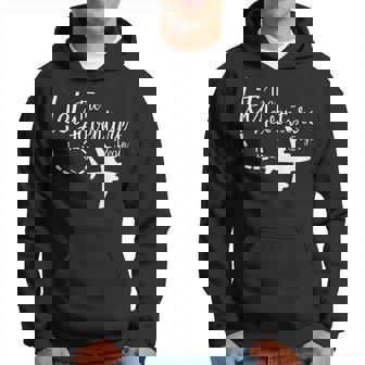 Let The Adventure Begin Inspirational Airplane Travel Mode Hoodie | Mazezy