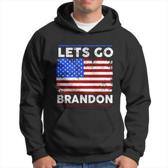 Lets Go Brandon Usa Flag Lgb United States Hoodie - Thegiftio UK