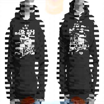 Lets Rock And Roll Funny Retirement Men Women Men Hoodie Graphic Print Hooded Sweatshirt - Seseable