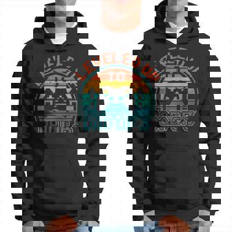 Leveled Up To Dad Of 3 Funny Gaming Daddy Again Vintage Hoodie - Seseable