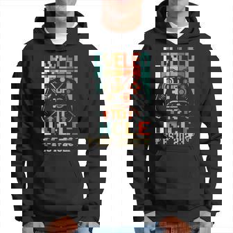 Leveling Up To Uncle 2023 Vintage Promoted To Uncle Est 2023 Hoodie | Mazezy
