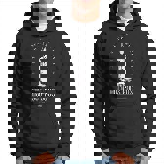 I Lit The Black Flame Candle Salem Halloween Witch Men Hoodie - Thegiftio