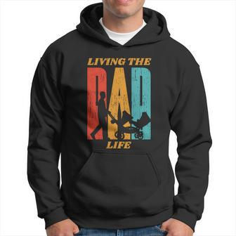 Living The Dad Life Retro Hoodie - Monsterry AU