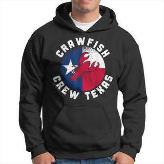 Lobster Funny Crawfish Boil Crew Texas Crayfish Hoodie | Mazezy