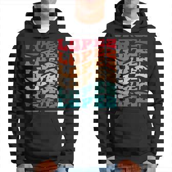 Lopez Tie Dye Groovy Hippie 60S 70S Name Lopez Hoodie | Mazezy