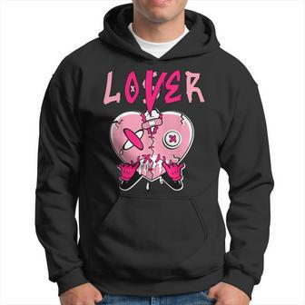 Loser Lover Heart Dripping Low Triple Pink Matching Hoodie | Mazezy DE