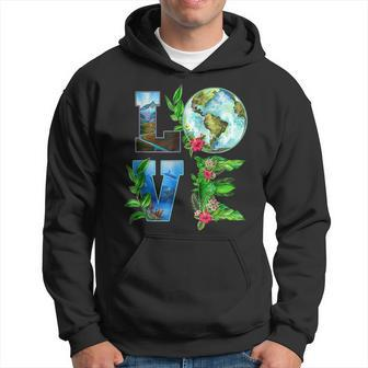 Love Earth Day Save The Planet Earth Day Environment Hoodie | Mazezy