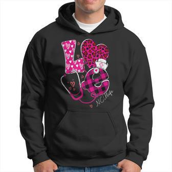 Love Ncu Life Happy Valentines Day Outfit For Nurses Hoodie - Seseable