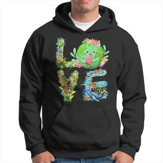 Love World Earth Day Planet Anniversary Earth Day Everyday Hoodie | Mazezy