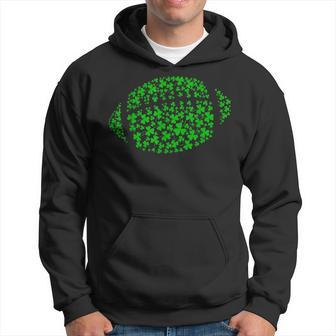Lucky Football Shamrock For Football Lovers St Patricks Day Hoodie | Mazezy UK