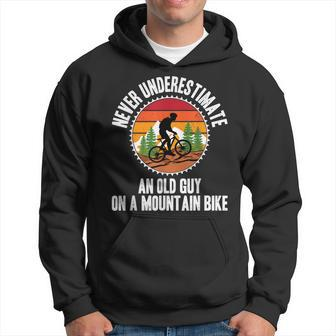 Lustiges Mountainbike Hoodie für Herren, Spruch für Radfahrer - Seseable