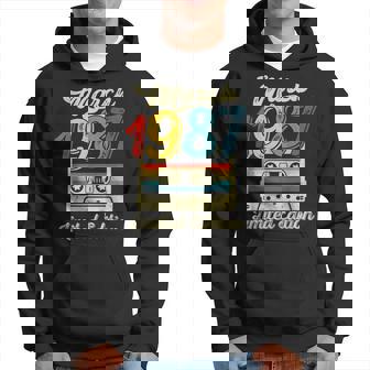 March 1987 Limited Edition 35Th Birthday Retro Cassette Tape Hoodie | Mazezy