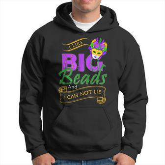 Mardi Gras 2023 I Like Big Beads And I Can Not Lie Costume Hoodie - Seseable