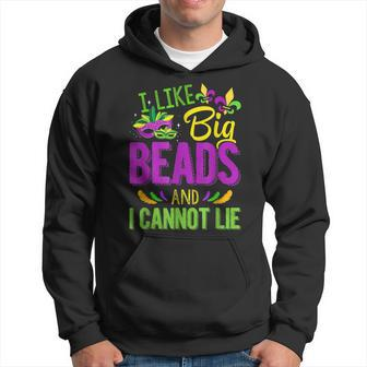Mardi Gras 2023 I Like Big Beads And I Can Not Lie Hoodie - Seseable