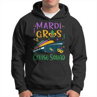 Mardi Gras Cruise Squad Cruising Vacation Ship Funny Hoodie | Mazezy