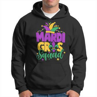 Mardi Gras Squad Party Costume Outfit - Funny Mardi Gras Hoodie - Seseable