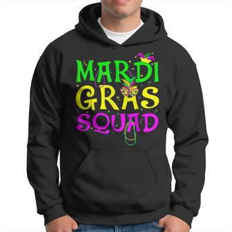 Mardi Gras Squad Party Costume Outfit Funny Mardi Gras V2 Hoodie - Seseable