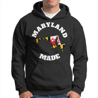 Maryland Made State Flag Made In Maryland Hoodie - Seseable