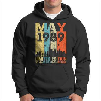 May 1989 Vintage Funny 30Th Birthday Gift T Shirt Hoodie | Mazezy