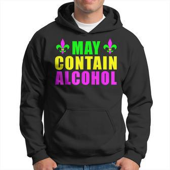 May Contain Alcohol Mardi Gras Party 2023 Hoodie - Seseable