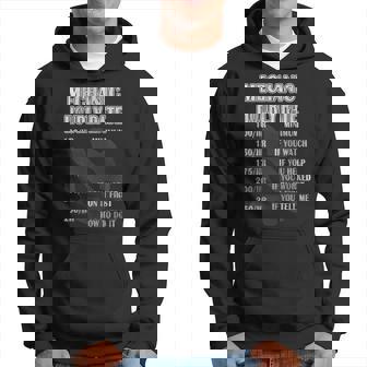 Mechanic Hourly Rate Graphic For Auto Mechanics Hoodie | Mazezy