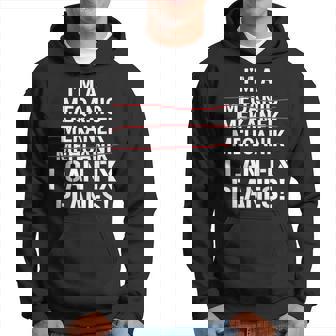 Mechanic I Can Fix Planes Funny Aircraft Mechanic Hoodie | Mazezy
