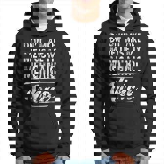 Mechanic Voice Gift Funny Sayings Women Men Mechanic Hoodie | Mazezy