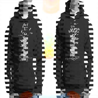 Mele Kalikimaka Pineapple Christmas In July Lights V2 Men Hoodie Graphic Print Hooded Sweatshirt - Thegiftio UK