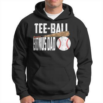 Mens Ball Bonus Dad Vintage Ball Funny Tball Bonus Dad Hoodie - Seseable