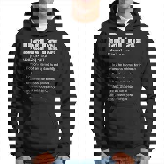 Mens Dad Tax Funny Dad Tax Definition Fathers Day Hoodie - Thegiftio UK