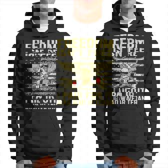 Mens Freedom Isnt Free I Paid For It Proud Iraq War Veteran Gift Men Hoodie Graphic Print Hooded Sweatshirt | Seseable CA