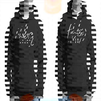 Mens Hubby Est 2023 Just Married Honeymoon Husband Wedding Couple Hoodie | Mazezy