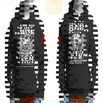 Mens Im A Dad Grandpa And An Iraq War Veteran Nothing Scares Me Men Hoodie Graphic Print Hooded Sweatshirt | Seseable CA