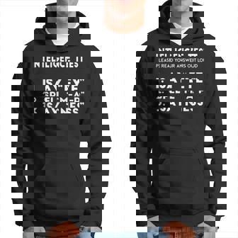 Mens Intelligence Test Eye Map Ness Funny Joke Fathers Day Hoodie - Thegiftio