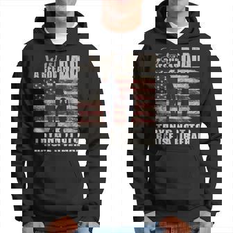 Mens Just A Regular Dad And Daughter Trying Not To Raise Liberals Hoodie | Seseable UK