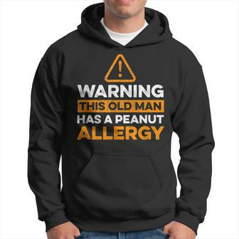 Mens Peanut Allergy Design For A Peanut Allergic Hoodie | Mazezy