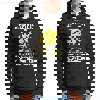 Mens Pickleball For Men Funny Dabbing Pickleball Guy Hoodie | Mazezy