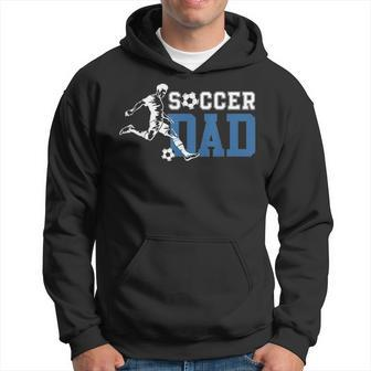 Mens Soccer Dad Life For Fathers Day Birthday Gift For Men Funny Hoodie - Seseable