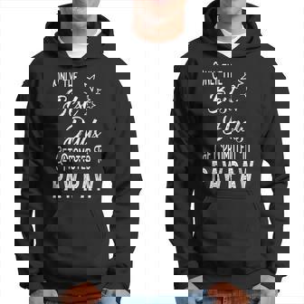 Mens The Best Dads Get Promoted To Paw Paw Special Grandpa Hoodie | Mazezy