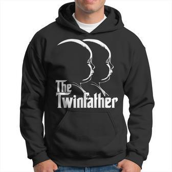 Mens The Twinfather Funny Father Of Twins Dad Gift Hoodie - Seseable